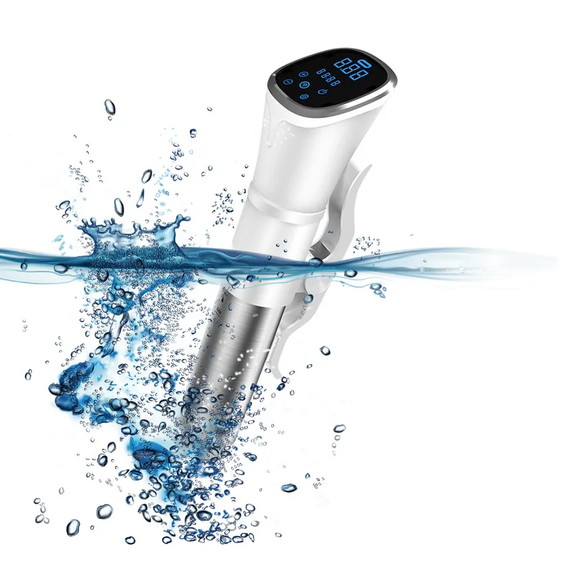 Digital Sous Vide Precision Cooker - IPX7防水性能を備えた、デジタルタイマー制御機能付きの電気式サーキュレーター。精密な低温調理を実現し、キッチンでの料理に最適。