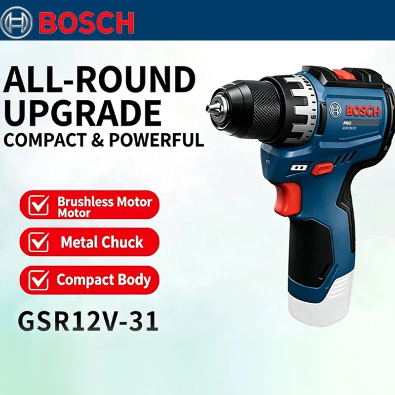 ボッシュ GSR 12V-31 ブラシレス電動ドリル 高トル - Home Appliances のレビューと価格