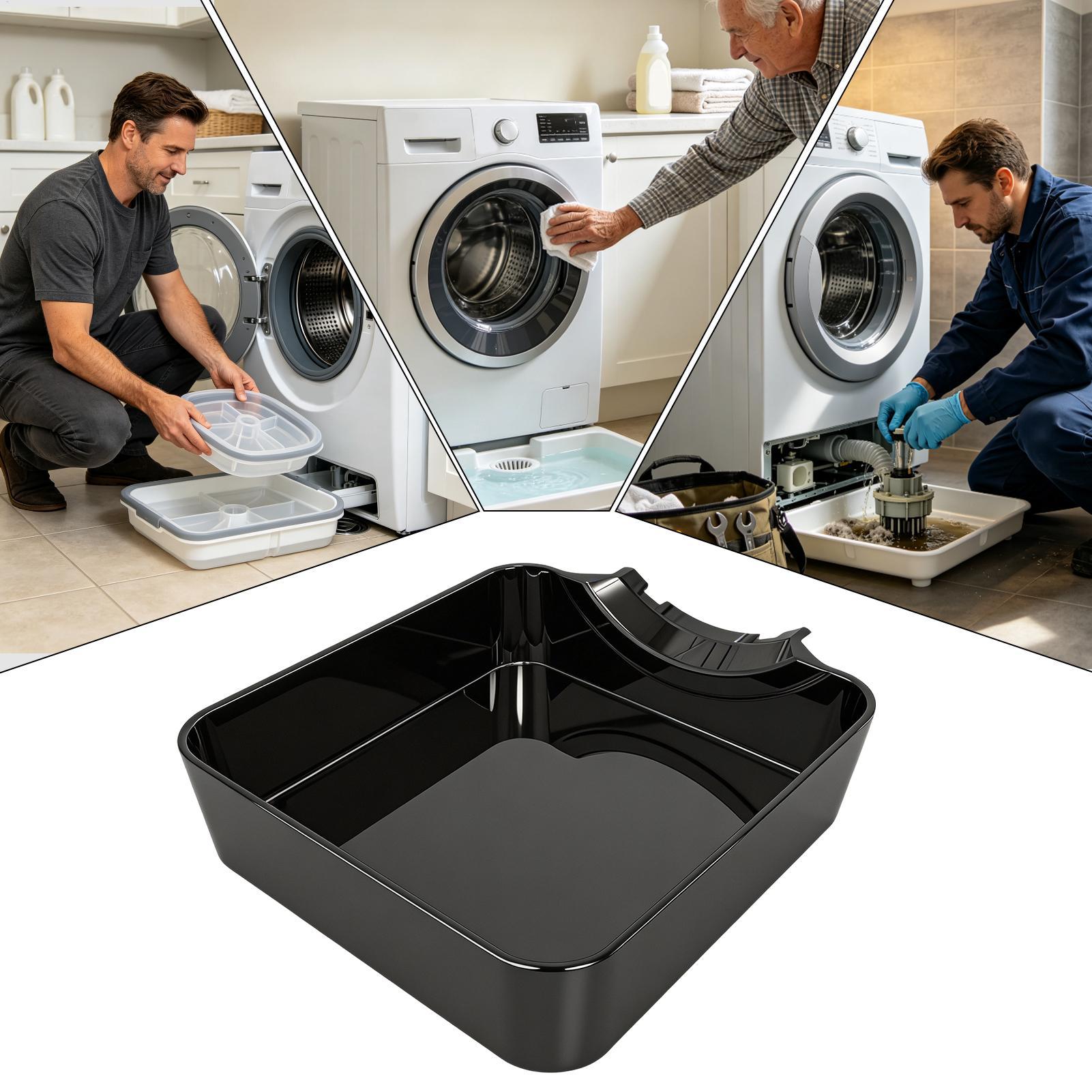 洗濯機排水トレイ、水受けボックス、漏れ防止トレイ、糸くずフィ - Home Appliances のレビューと価格