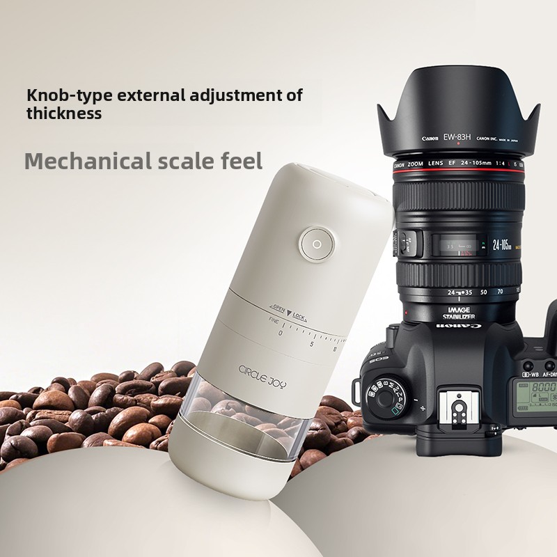 家庭用電動＆手動コーヒーグラインダー、家庭用醸造用ポータブル - Coffee Bean Grinder Electric のレビューと価格