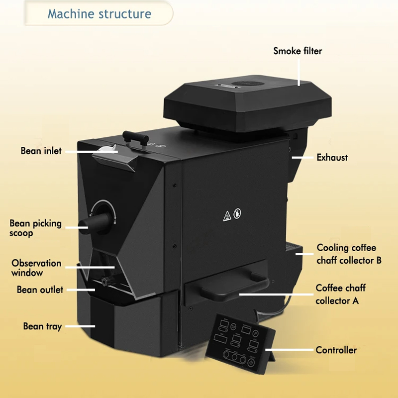 小型コーヒー焙煎機 0.5kg 家庭用コーヒー豆焙煎機 10 - Coffee Bean Grinder Electric のレビューと価格